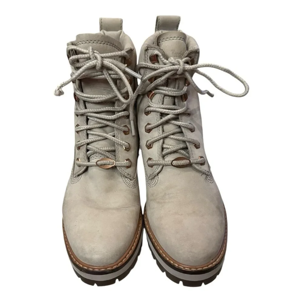 Timberland Linden Woods Women's Nubuck Leather Boots 7 - Picture 4 of 6